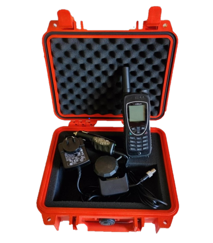 Iridium 9575 with case, chargers and basic magnetic antenna, 3 months warranty, EX-RENTAL