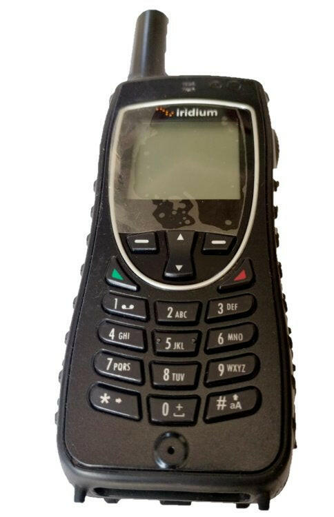 Iridium 9575 satellite phone? in a rugged case, 6 months warranty (no IP rating) - Ex-Rental