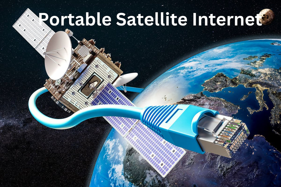 The Future of Remote Portable Satellite Internet | Kymeta u8 GO Rental